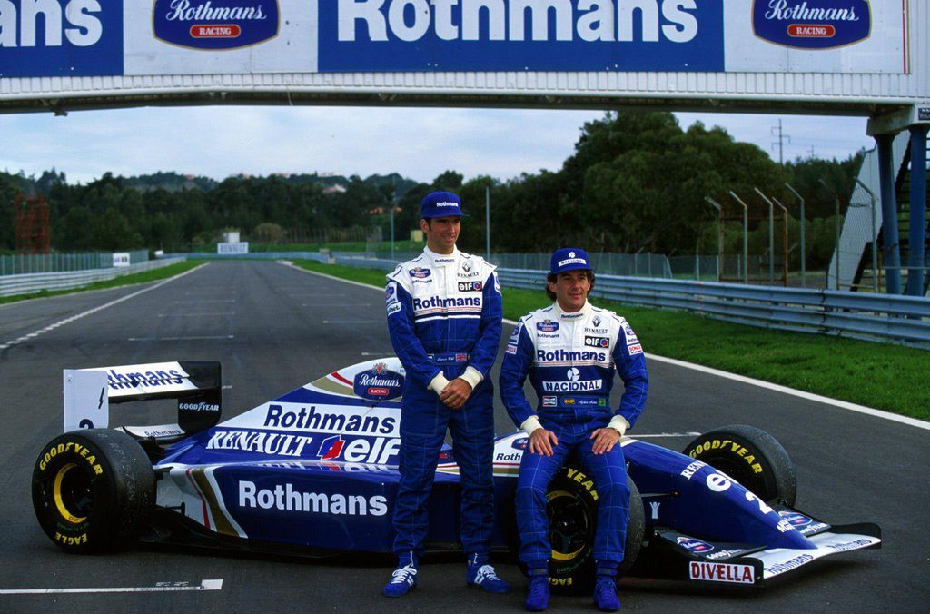 Williams Renault FW16 1994 - Damon Hill et Ayrton Senna