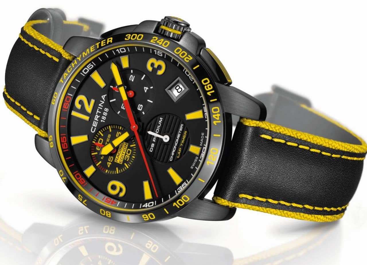 Certina "ADAC GT Masters" Chronographe DS Podium Lap Timer - Racing Edition