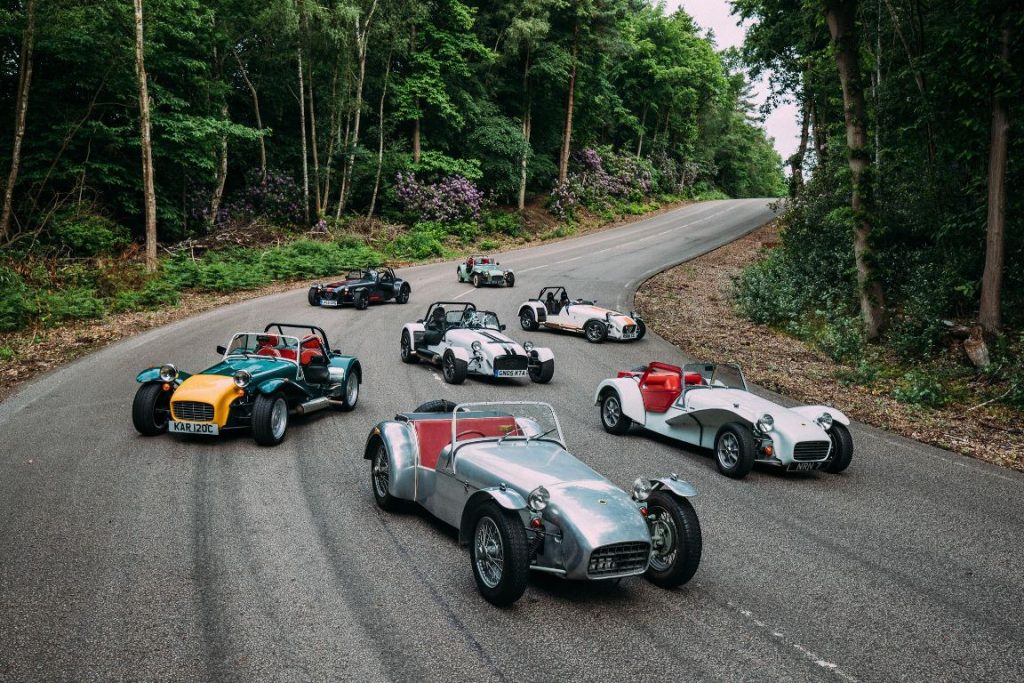 Lotus Caterham Seven 60 ans