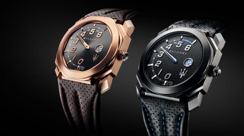 Bulgari Octo Maserati GranSport et GranLusso 