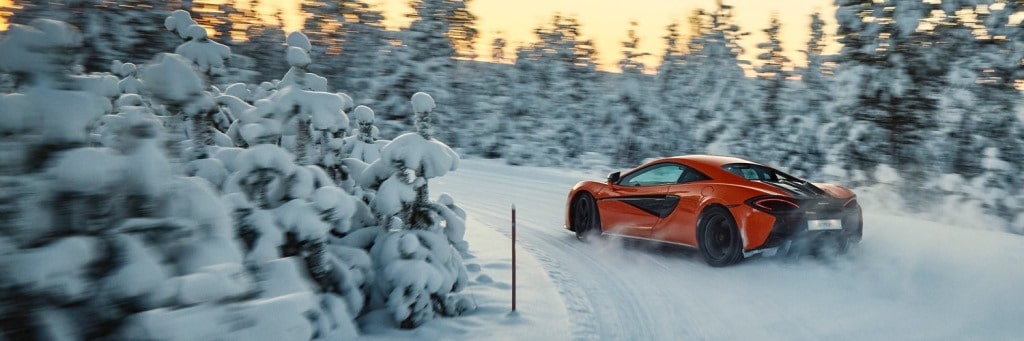 McLaren 570S - hiver