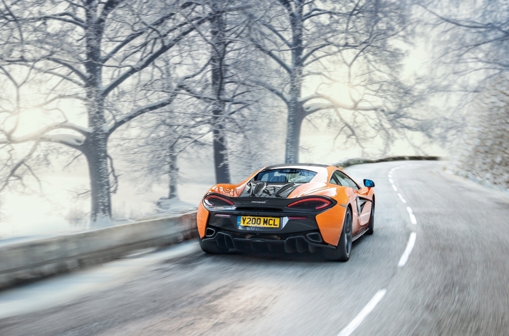 McLaren 570S - hiver