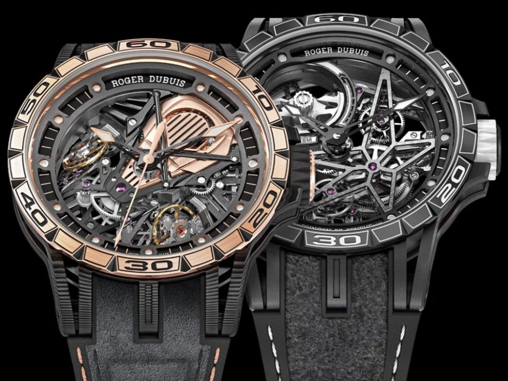 Roger Dubuis Excalibur Aventador S & Excalibur Spider Pirelli