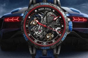 Roger Dubuis Excalibur Aventador S Blue