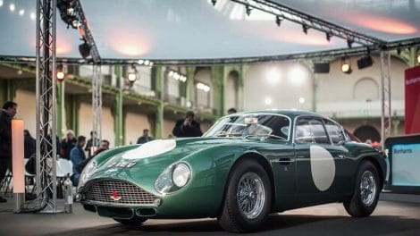 Aston Martin DB4 GT Zagato 2VEV (Retromobile 2018)