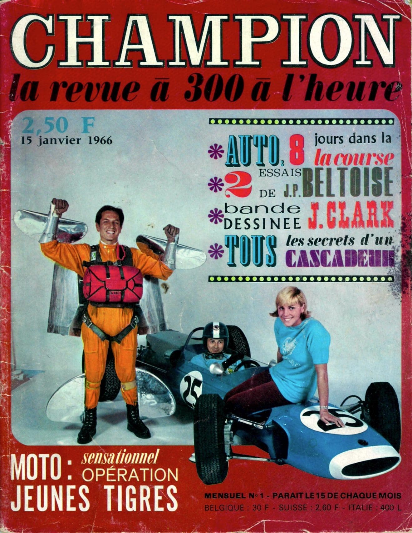 Champion Magazine 1966 - Jim Clark BD