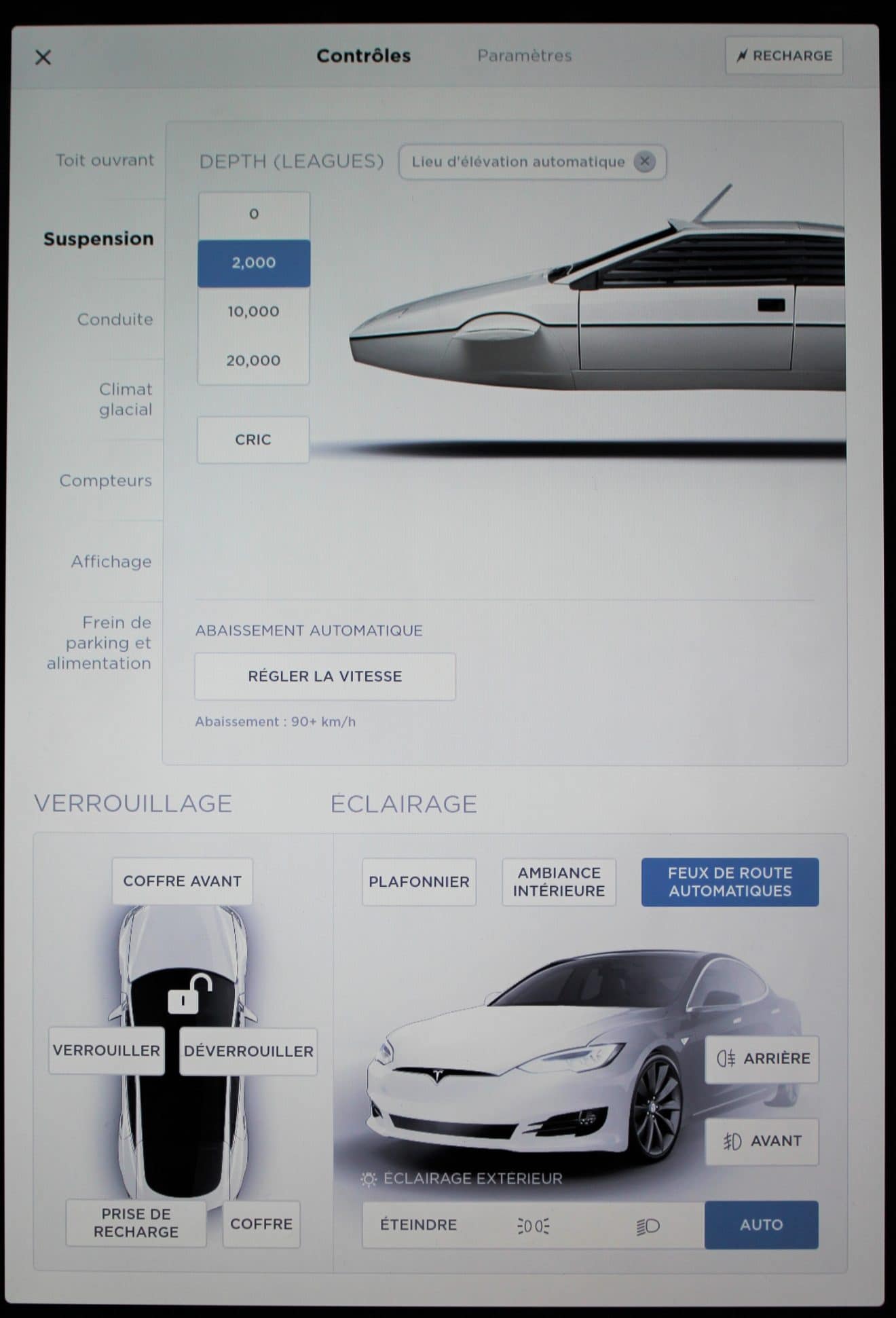 Tesla model S P100D