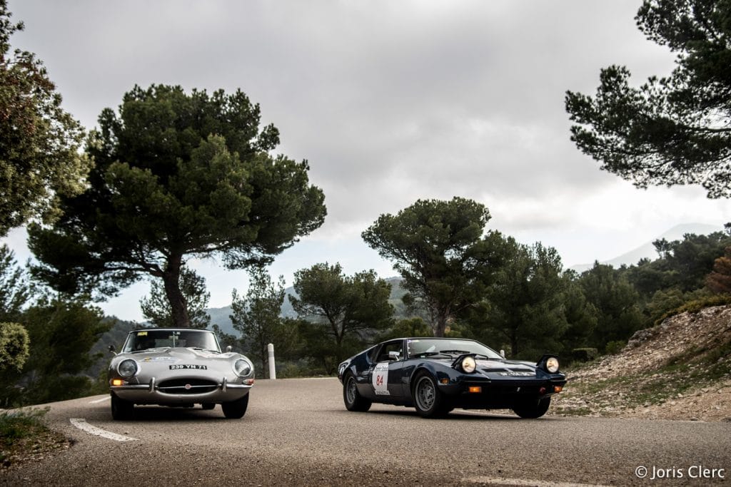 Tour Auto 2018 - Jaguar Type-E & DeTomaso Pantera - Joris Clerc ©