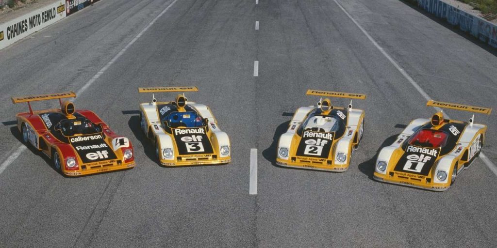 24 Heures du Mans 1978 - Renault-Alpine A443 A442B A442A A442