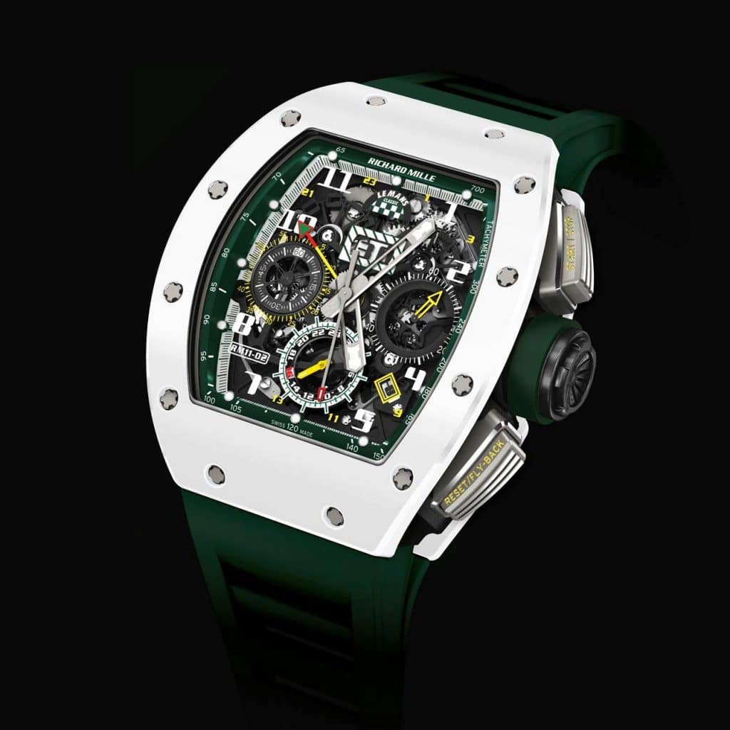 Richard Mille RM 11-02 Le Mans Classic - céramique blanche ATZ et carbone NTPT -150 pièces