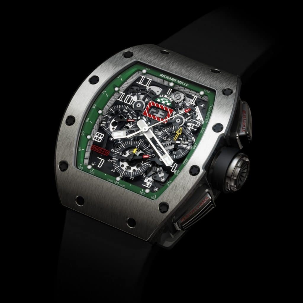 Richard Mille RM 011 Le Mans Classic 2008 - en titane ou or rouge et titane - 200 pièces