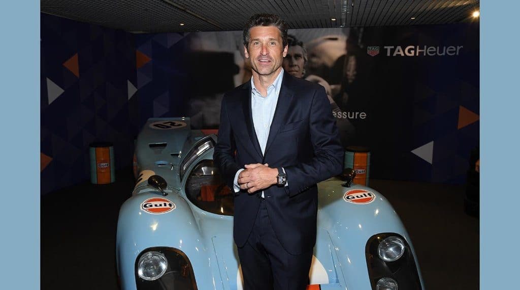 TAG Heuer - Patrick Dempsey Monaco Gulf 50th anniversary