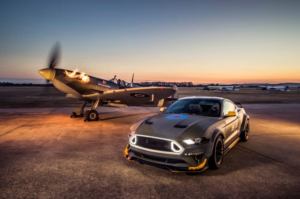 Ford Mustang GT Spitfire RAF100 Eagle Squadron FOS 2018