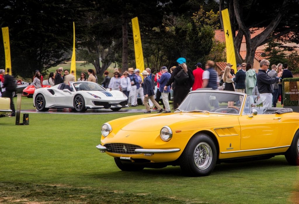 Ferrari Spider - Concours Pebble Beach 2018