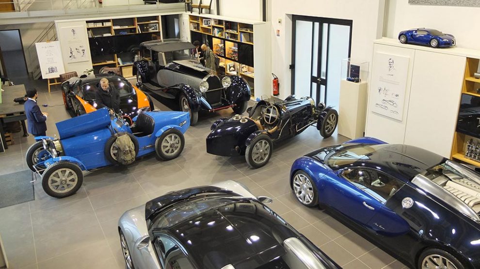 Visite remise Bugatti à Molsheim