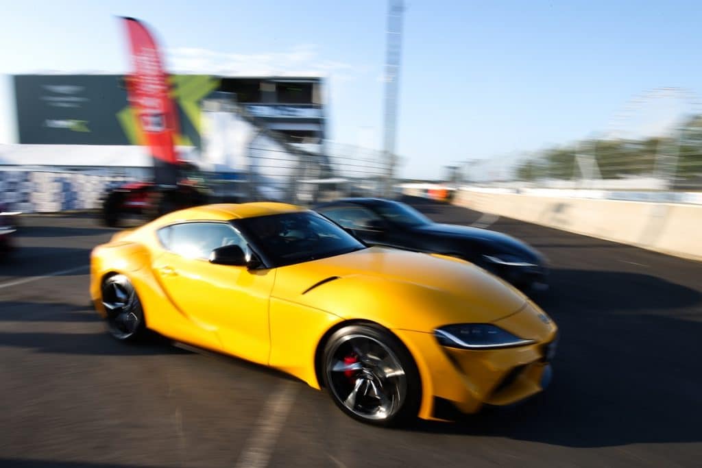 Tour du circuit des 24 Heures du Mans en Toyota GR Supra