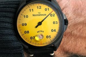 Meistersinger Metris Black Mellow Yellow