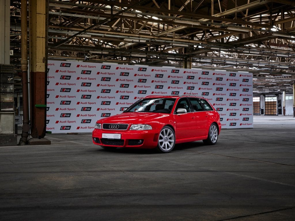 Audi Sport 25 ans de modèles RS