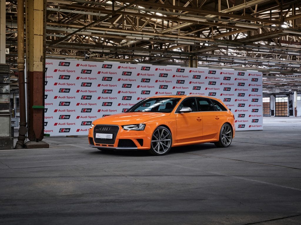 Audi Sport 25 ans de modèles RS