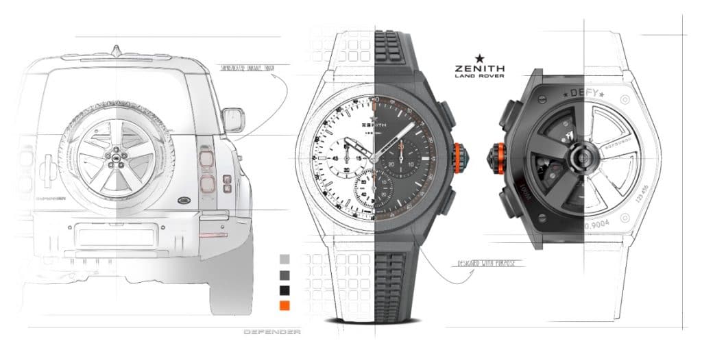 Zenith Defy 21 Land Rover Edition