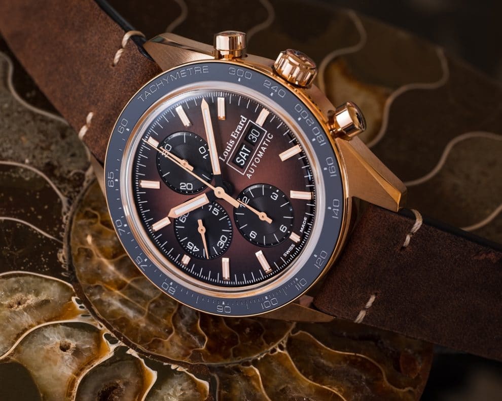 Louis Erard La Sportive Limited Edition Titanium et Bronze