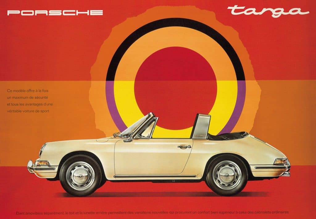 Porsche 911 Targa brochure