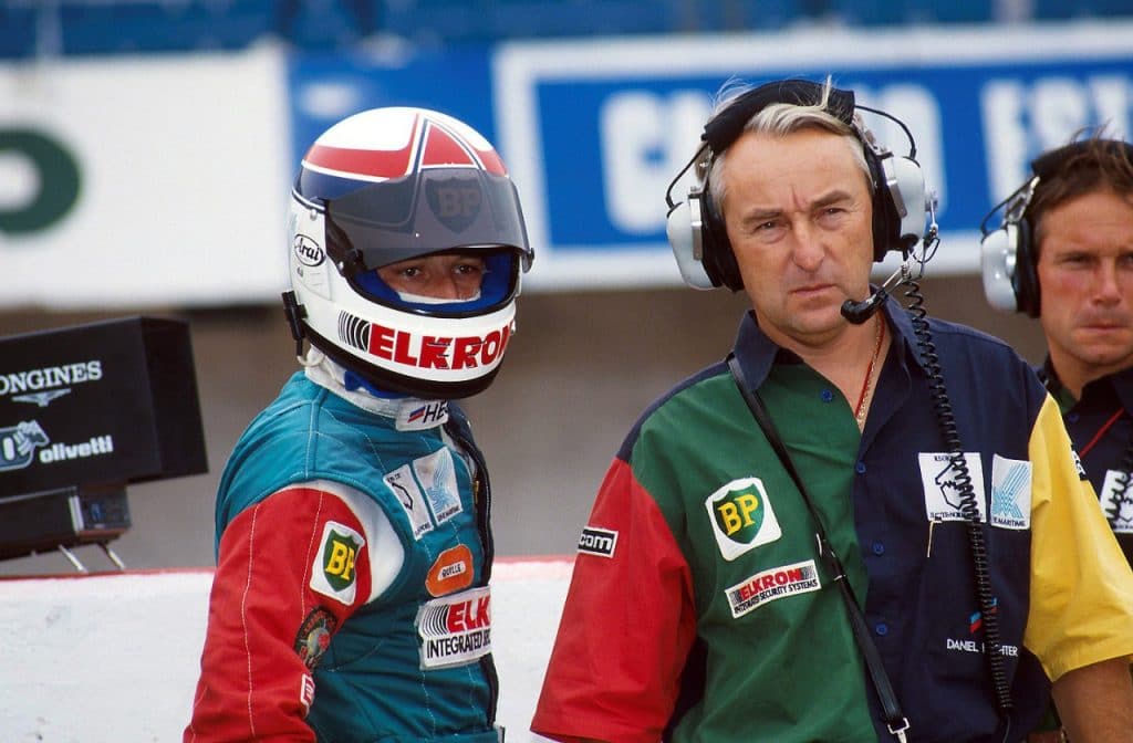 Philippe Alliot et Gérard Larousse 1989