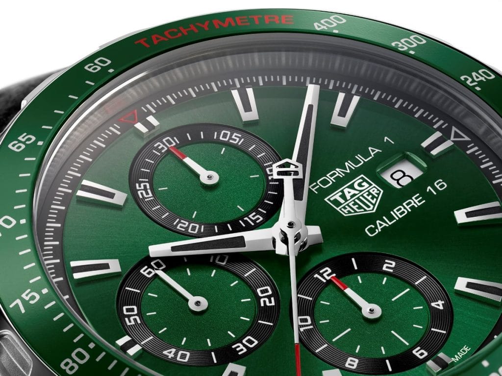 TAG Heuer Formula 1 Calibre 16 "British Racing Green"