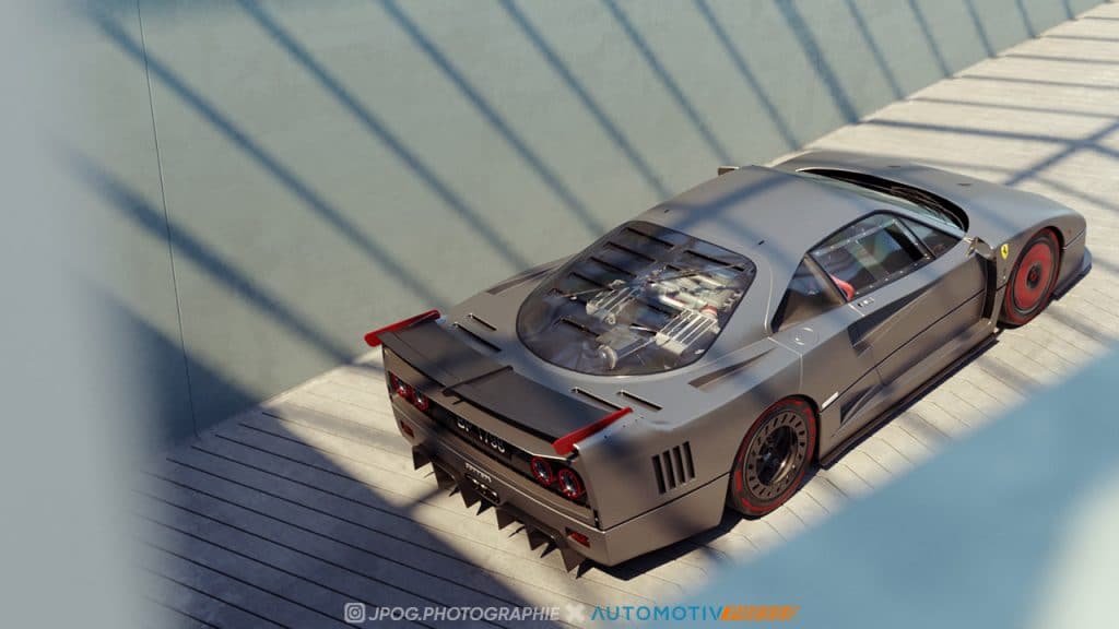 Ferrari F40 Longtail (coda lunga)