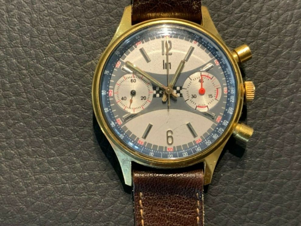 VINTAGE CADRAN ORIGINE MONTRE LIP AUTOMATIC GRIS/NOIR