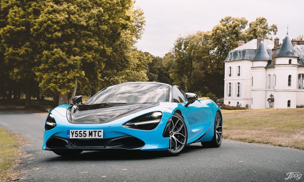 Mclaren 720S Spyder, Avant.