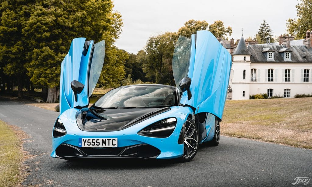 Mclaren 720S Spyder, Avant.