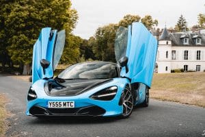 Mclaren 720S Spyder, Avant.