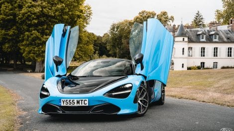 Mclaren 720S Spyder, Avant.