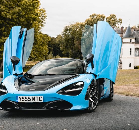 Mclaren 720S Spyder, Avant.