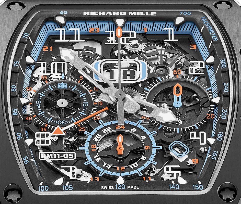 Richard Mille RM 11-05 Automatique Chronographe Flyback GMT (2020)