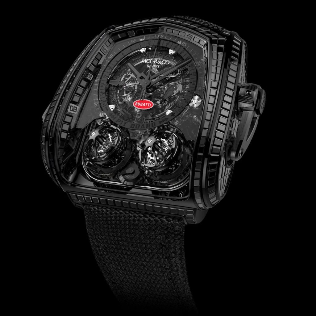 Jacob & Co. Twin Turbo Furious Bugatti "La Montre Noire"