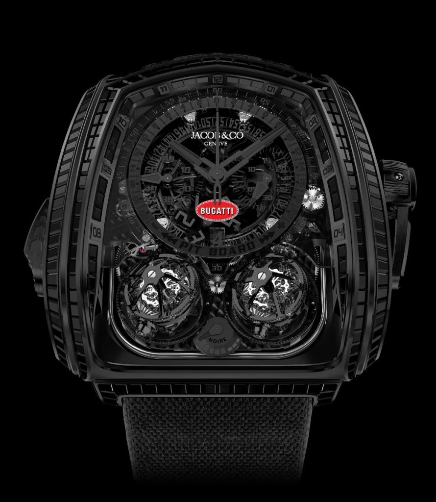 Jacob & Co. Twin Turbo Furious Bugatti "La Montre Noire"