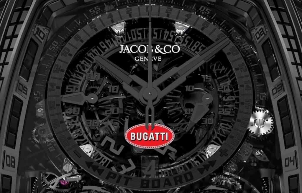 Jacob & Co. Twin Turbo Furious Bugatti "La Montre Noire"
