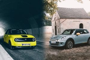 Honda E vs Mini SE