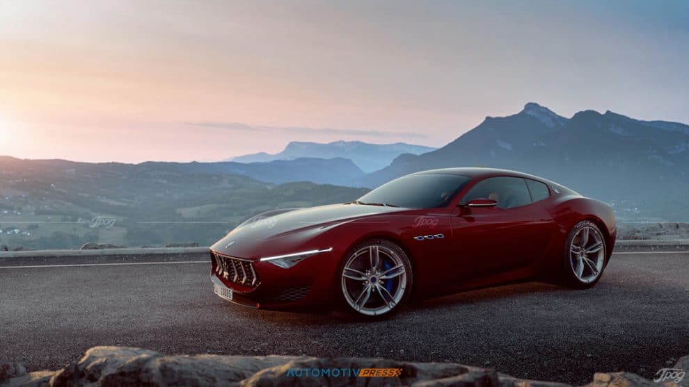 Maserati Alfieri rouge