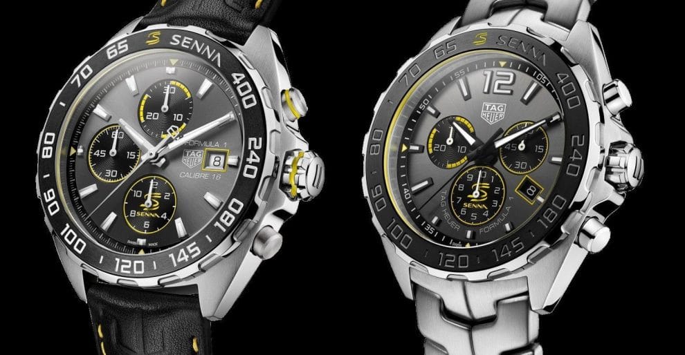 TAG Heuer Formula 1 Éditions Spéciales Ayrton Senna 2020