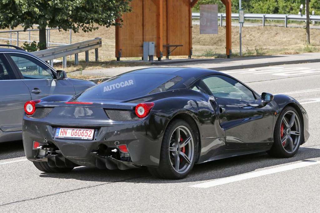 Mulet Ferrari DIno, V6 turbo.