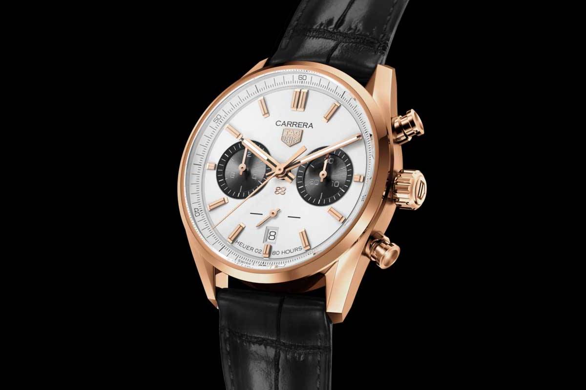 TAG Heuer Carrera Chronographe Jack Heuer Édition Limitée or pour les 88  ans du Maître - AUTOMOTIV PRESS