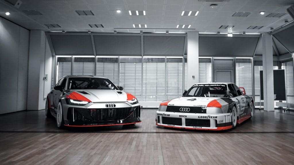 Audi RS6 GTO Concept et Audi 90 Quattro IMSA GTO