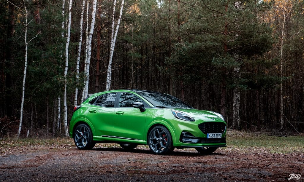 Ford Puma ST vert mine