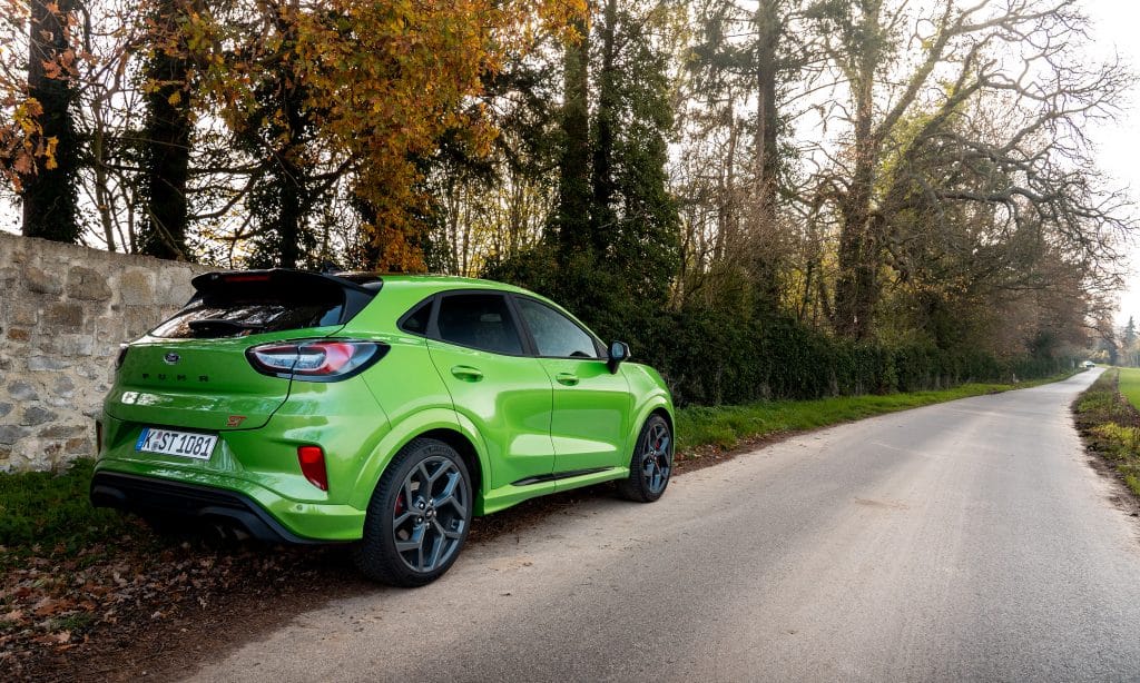 Ford Puma ST vert mine