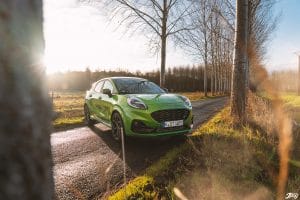 Ford Puma ST vert mine