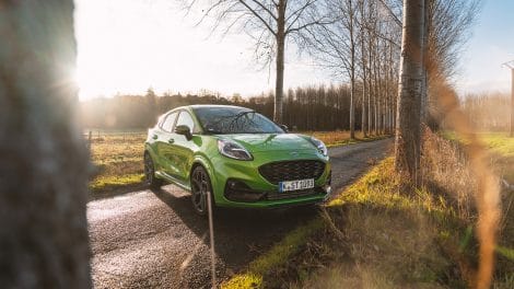 Ford Puma ST vert mine