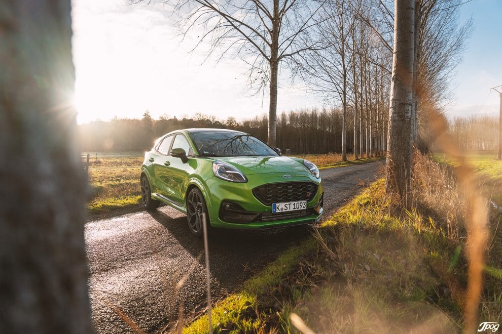 Ford Puma ST vert mine